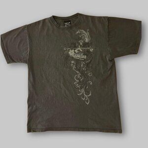 Performance Surfwear Hawaiian Tee Mens L Cotton Surf Skate Island Vibes